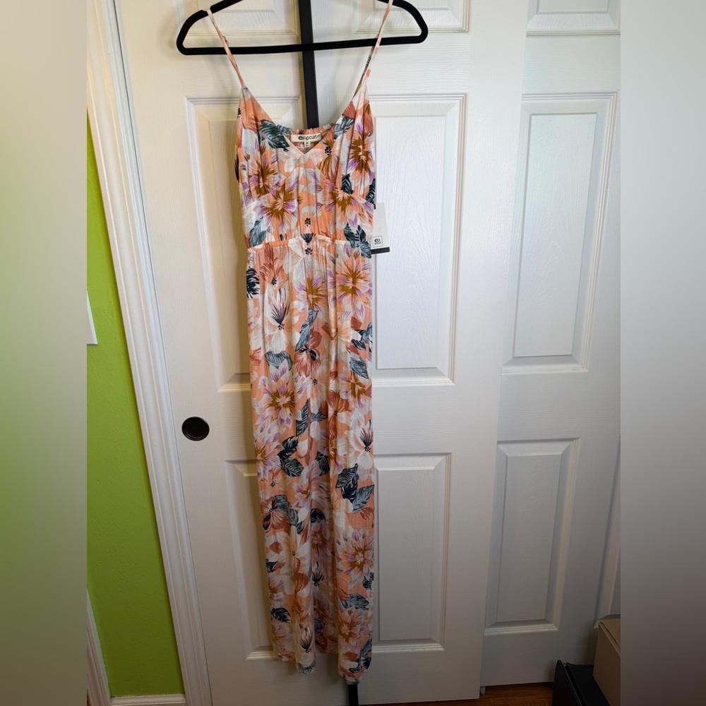 Rip Curl Floral Maxi Sundress, size Medium, NWT